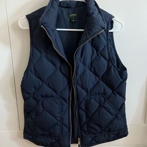 J Crew Navy Vest
